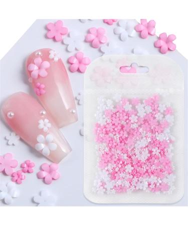 3D Flower Nail Resin Flower Nails Art Rhinestones Cherry Blossomed Nail Manicures Nail Decorations Gifts Nail Crystals Rhinestones Glues Nail Crystals for Acrylic Nail - Buy Online on GoSupps.com