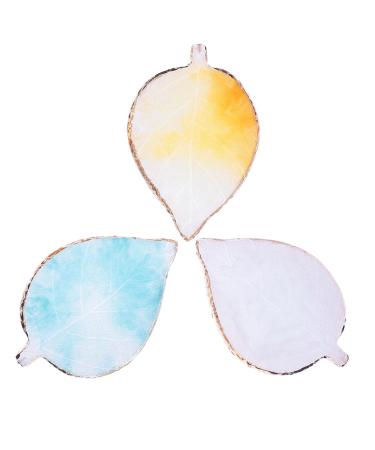 Toyvian Palette pour Nail Art 3 Pi ces R sine Agate 1 2 3 Couleurs M lange Plateau de M lange de Vernis Ongles Accessoire Manucure Cr atif pour Usage Professionnel et Salon