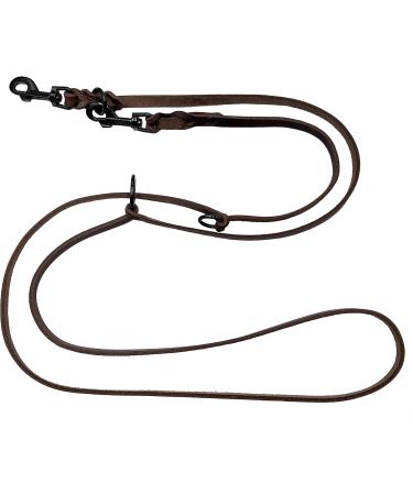 Buy Adjustable Dog Liner for Small & Large Dogs - 2.80m Double Lined with Black Hooks | Durable & Stylish Brown Color - Buy Online on GoSupps.com