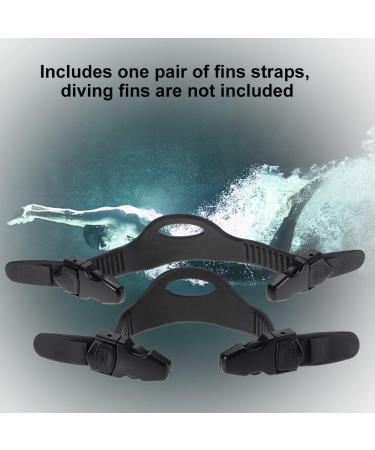Adjustable Diving Fin Strap with Quick Release Buckles - Large Size Replacement Assembly - Buy Online on GoSupps.com