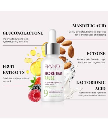 Bandi Peeling Acide Renouvellement Cutan Menopause Soin Anti- ge Hydratation Fermet Sensibilit Irritation clat Peau Mature R g n ration Cellules clat Naturel R novation clat Menopause - Buy Online on GoSupps.com