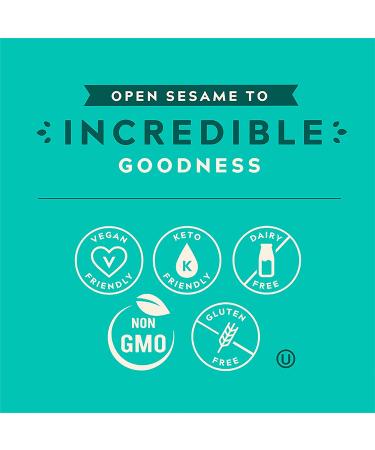 Incredible Tahini Classic Natural Sesame Butter 2 Pack 16oz | Plant-Based & Certified Kosher | Ideal for Salad Dressing, Hummus & Vegan Dips - Buy Online on GoSupps.com