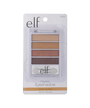 e.l.f. Flawless Eye Shadow Golden Goddess - 0.21 oz | Long-Lasting Pigmented Eye Shadow - Buy Online on GoSupps.com