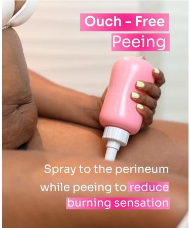 Buy Mommy First Peri Bottle for Postpartum Care | Portable Bidet for Perineal Cleansing | Essential Baby Pink 12.2 OZ - Buy Online on GoSupps.com
