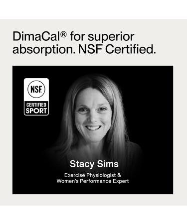 Momentous Calcium with DimaCal Supplement - 250 mg Capsules for Foundational & Bone Health Support - NSF Certified for Sport - Gluten-Free - 60 Servings - Buy Online on GoSupps.com