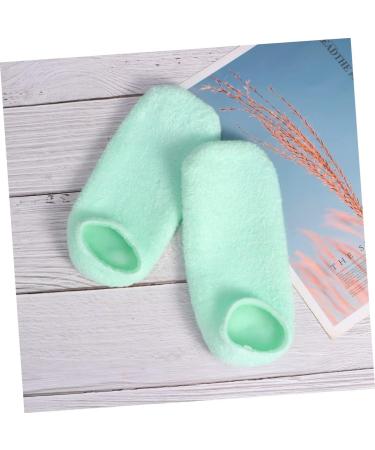 POPETPOP 2 Pairs Cracked Heels Guard Moisturizing Short Socks Hard Feet Socks Moisturising Socks and Gloves Dry Feet Socks Dead Skin Socks Feet Healing Socks Gel Socks Anti-Crack Earth - Buy Online on GoSupps.com
