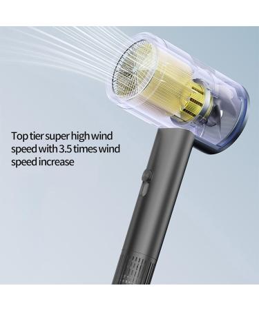hair dryer Hair Salon Blowing High-power household hair dryer hair salon negative ion hair dryer constant temperature of 134.6 no damage to hair Uniform heat distribution (Gray) - Buy Online on GoSupps.com