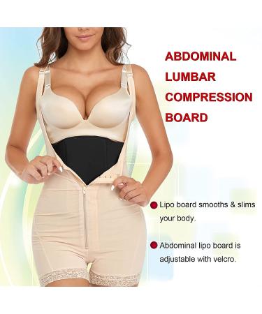 360 Ab Board Post Surgery Lipo Foam & Compression Boards - Black, One Size - Buy Online on GoSupps.com