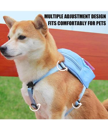 Buy Zonewd Waterproof Dog Backpack | Ideal for Hiking & School | Fits Samoyede Shiba Inu Golden Retriever - M Size - Buy Online on GoSupps.com