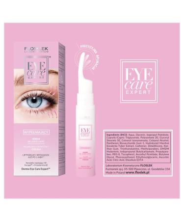 Floslek Anti-Aging Eye Cream 15ml | Dark Circles Puffiness & Crow's Feet Treatment | Instant Lifting & Smoothing | Age 30+ - Buy Online on GoSupps.com