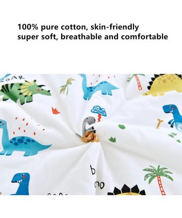 Chilsuessy Toddler Sleeping Bag with Feet | 2.5 Tog CPC Certified Baby Sleep Sack | Dinosaur Park Design | 80cm/2-3 Years - Buy Online on GoSupps.com