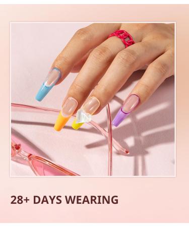 AIRSEE Builder Gel for Nails - 15ml Nail Strengthener Long Lasting UV Soak Off Base Gel Clear Nail Extension & Rhinestone Glue for DIY Manicure - Buy Online on GoSupps.com