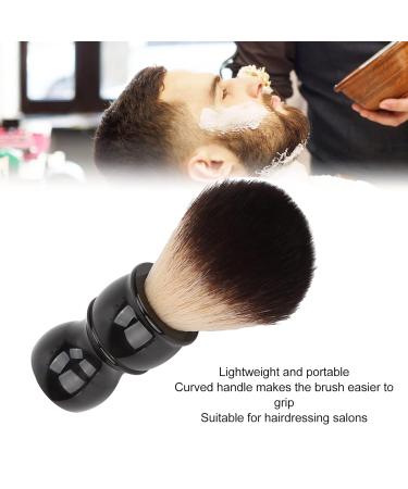 Natudeco Beard Shaving Brush | Curved Handle Men's Beard Cleaning Brush | Soft Nylon Quick Drying for Barbers - Buy Online on GoSupps.com