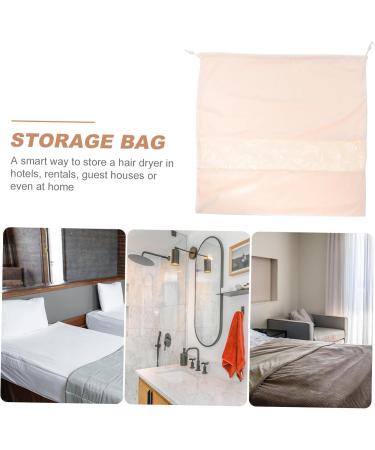 SOESFOUFU 1pc Hair Dryer Storage Bag Travel Drawstring Bags Drawstring Hair Dryer Bags Hotel Storage Bag Pvc - Buy Online on GoSupps.com