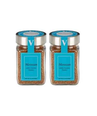 Moroccan- Two 5.1 oz. Jars - Blend of cumin, garlic, and other spices. - Buy Online on GoSupps.com