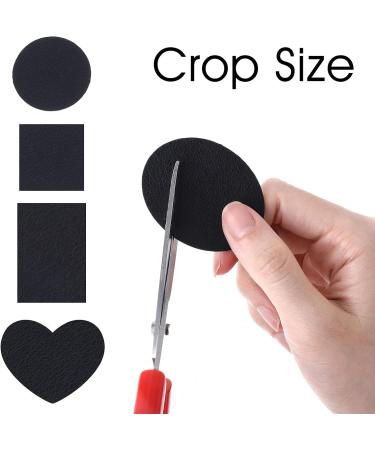 Sibba Shoe Heel Repair Kit - 12 Pcs Self-Sticky Insoles & Round Patches for Sneakers & High Heels - Invisible Padding Accessories (Black - Buy Online on GoSupps.com