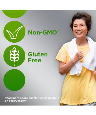 Centrum Silver Adult Multivitamin / Multimineral Supplement Tablet Vitamin D3 Age 50+ (220 Count) - Buy Online on GoSupps.com