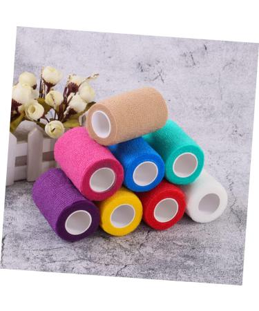 24 Rolls Sports Tape - Kinesiology Tapes for Hand Wrist & Ankle | Athletic Muscle Relief & Cohesive Vet Tapes for Fitness - Buy Online on GoSupps.com