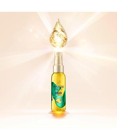 Pantene Pro-V Argan Infused Hair Oil for Unruly Hair - 100ml Treatment & Gloss | Best Hair Care for Dry Hair - Buy Online on GoSupps.com