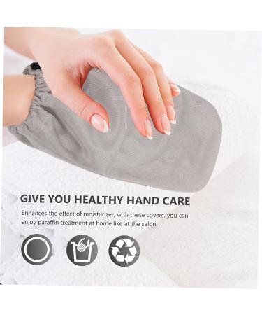 Healeved 2 Pairs Wax Thermal Insulation Gloves Hand Care Mittens Hand Care Gloves Spa Mittens Paraffin Mittens Paraffin Wax Hand Cover Gloves Perms Take a Bath Cotton Miss Bath Mat - Buy Online on GoSupps.com