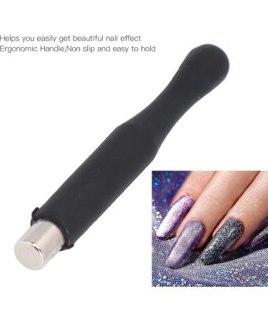 Nail Art Magnetic Pen Cat Eye Magnet 3D Cat Eye Design Magnet Wand Gel Nail Polish Manicure DIY Cat Eye Polish Magnet Stick Magnetic Polish Magnet for Nails 3D Gel Polish (Black) - Buy Online on GoSupps.com
