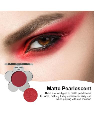 Eyeshadow Singles - Shimmer Eyeshadow - Eyeshadow Makeup Highlighter Matte Flower Shape Eye Shadow Long Lasting Wear Glitter Primer Palette 118 - Buy Online on GoSupps.com