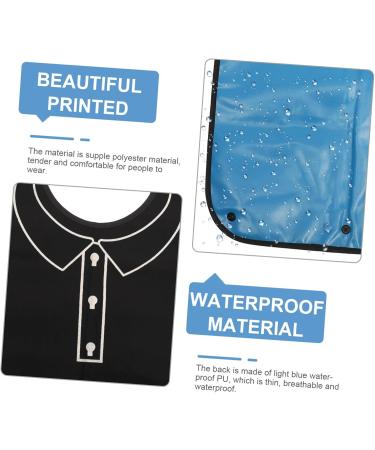 8 Pcs Elderly Bib Waterproof Bib Adult Smock Food Bibs for Adults Bibs for Folding Clothes Rack Dining Bibs Crumb Catcher Bibs Miss Polyester Household Food Bag/197 - Buy Online on GoSupps.com