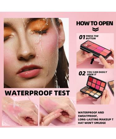 Eyeshadow Palette 16 Colors Cream Color Makeup Eyeshadow Palette | Long Lasting Waterproof Concealer Highlighter For Women Makeup Artist For Party - Buy Online on GoSupps.com