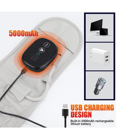 Flatile Heated Massage Waist Belt | 3-Speed Temperature & Vibration | Enhance Blood Circulation Internationally - Buy Online on GoSupps.com