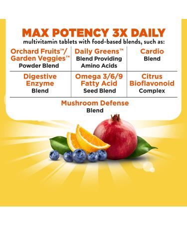 Nature's Way Alive! Max3 Daily Multi-Vitamin â€“ No Iron, 90 Tablets for Optimal Health - Buy Online on GoSupps.com