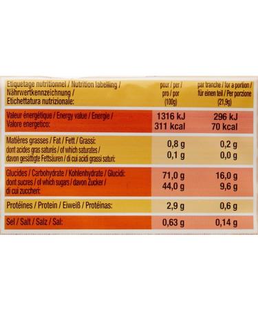 Brossard Extra Fluffy Honey Gingerbread 350g - Buy Online on GoSupps.com