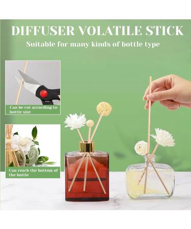 Qullmartle 100 Pcs Room Fragrance Sticks - Aroma Diffuse Wooden Sticks for Home & Office Scent Decoration - Buy Online on GoSupps.com
