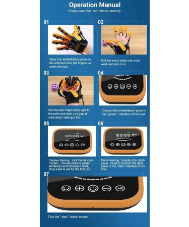 Hand Function Rehabilitation Robot Gloves Hemiplegia Stroke Arthritis Hand Finger Rehabilitation Trainer Robot Rehab Gloves Therapy Exercise Hand Accessories Rehabilitation - Buy Online on GoSupps.com