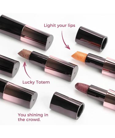 Rouge L vres Paillet - Gloss Hydratant Anti-Trace - Rouge L vres clat M tallique pour Maman pouse Copine F te Mariage Trajets Quotidiens Rendez-Vous Rassemblement de Vacances - Buy Online on GoSupps.com