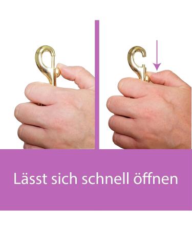 Stylish Lead Rope for Horses Ponies & Goats - Durable Tie Rope in Purple Designs | Shop Now! - Buy Online on GoSupps.com