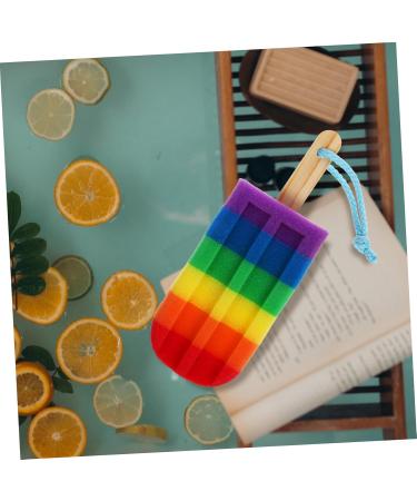 minkissy Sponge Bath Kid's Ice Cream Bath Ball & Exfoliating Sponge Body Wash Scrubber Sponges Bath Sponge Body Wash Sponge Bathing Skin Scrubber High Density Shower Supplies Child - Buy Online on GoSupps.com