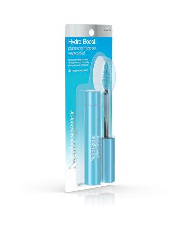 Neutrogena Hydro Boost Waterproof Plumping Mascara Enriched with Hydrating Hyaluronic Acid Vitamin E and Keratin for Dry or Brittle Lashes Black 07.21 oz Black 07 0.21 Ounce (Pack of 1) - Buy Online on GoSupps.com