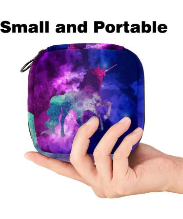 Portable Women s Menstrual Cup Bags | Teenage Girls' Feminine Insert Bags | Starry Sky & Unicorn Design | Ideal for First Period & Tampons - Buy Online on GoSupps.com