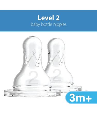 Dr. Brown's Original Nipple Level 2 (3m+) - 2 Pack - Buy Online on GoSupps.com