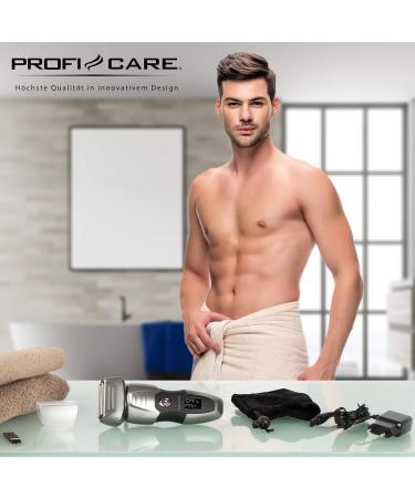 ProfiCare 330120 Pc-Hr 3012 Men's Razor | 3-Blade System | Black Men's Shaving Razor for Smooth Shave - International Shipping Available - Buy Online on GoSupps.com
