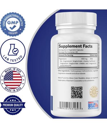 2nd Springs Magnesium Bisglycinate + Brain Support Complex Bundle | Focus Memory Calm Cognitive Function Muscle Relaxation & Daily Wellness - Buy Online on GoSupps.com