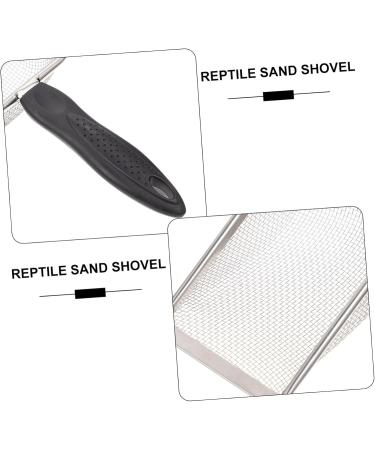 BESPORTBLE 2 Pcs Pet Cleaning Tools Shovel Fine Mesh Scoop Mats Scoops Pump Rat Cage Gear Cork Stainless Steel 27X10X5CMx2pcs Blackx2pcs - Buy Online on GoSupps.com