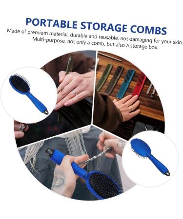 minkissy 1pc Box Storage Box Roller Comb Paddle Brush Curly Hair Brush Volumizing Hair Vent Brush Detangling Hair Storage Bin Scalp Hair Brush Straight Hair Man Hair Comb Plastic 24.5x6.5cm - Buy Online on GoSupps.com