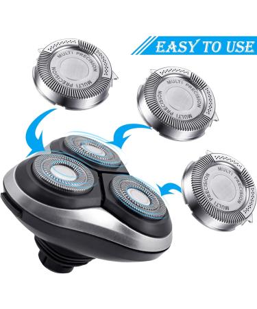 SH50/52 Shaving Heads - Compatible with Norelco Series 5000 Aquatouch & Pertouch - 3-Pack Replacement Blades for a Smooth Shave - Buy Online on GoSupps.com