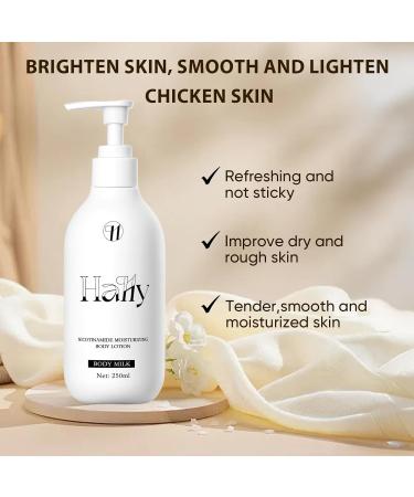 Niacinamide White Body Lotion 24hr Long Lasting Moisturizing & Hydration Rich in Vitamin E Revitalize for Gentle and Improve Skin Texture 250ML/8.81OZ (1) - Buy Online on GoSupps.com