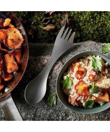 Light My Fire Titanium Spork - BPA Free, Serrated Edge, Made in Sweden - Buy Online on GoSupps.com