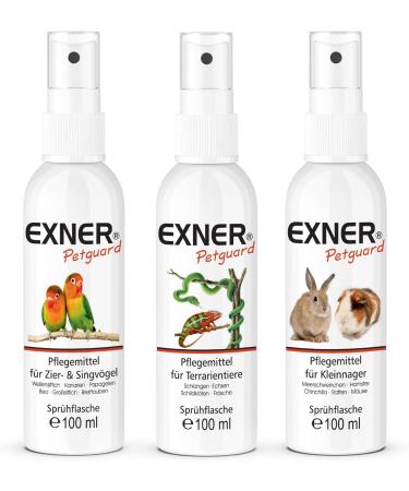 Exner Petguard Animal Care for Ornamental Birds & Songbirds Natural 100ml Spray for Itching Hair Loss Inflammation & Parasite Control - Buy Online on GoSupps.com
