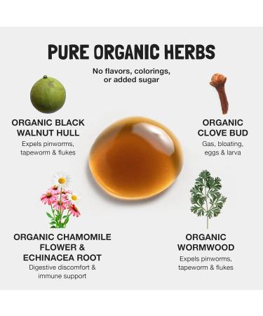 Food Over Drugs Children's para Formula Organic Cleanse for Children & Toddlers Natural Gentle Herbal Tincture for Digestive Balance Safe Daily Formula for Kids Intestinal Wellness - Buy Online on GoSupps.com