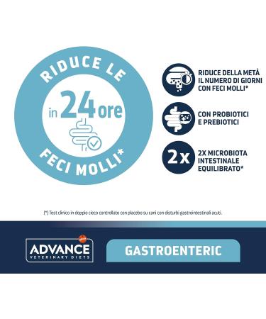 Advance Veterinary Diets Gastroenteric - Dry Food for Dogs with Gastrointestinal Disorders - 12kg - Buy Online on GoSupps.com