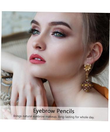 DOITOOL 2in1 Eyebrow Pencil and Eyeliner Pen Makeup Kit with Sharpener for Women Natural and Easy Application - Buy Online on GoSupps.com